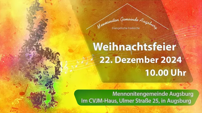 Christtag 2023, Weihnachten, Mennoniten.