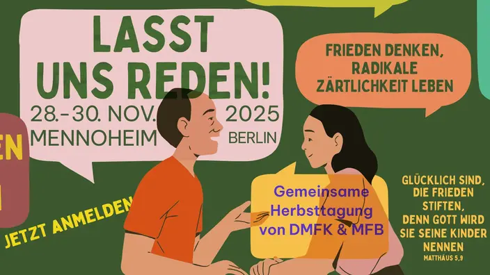 Friedenstagung 2025: "Lasst uns reden!"
