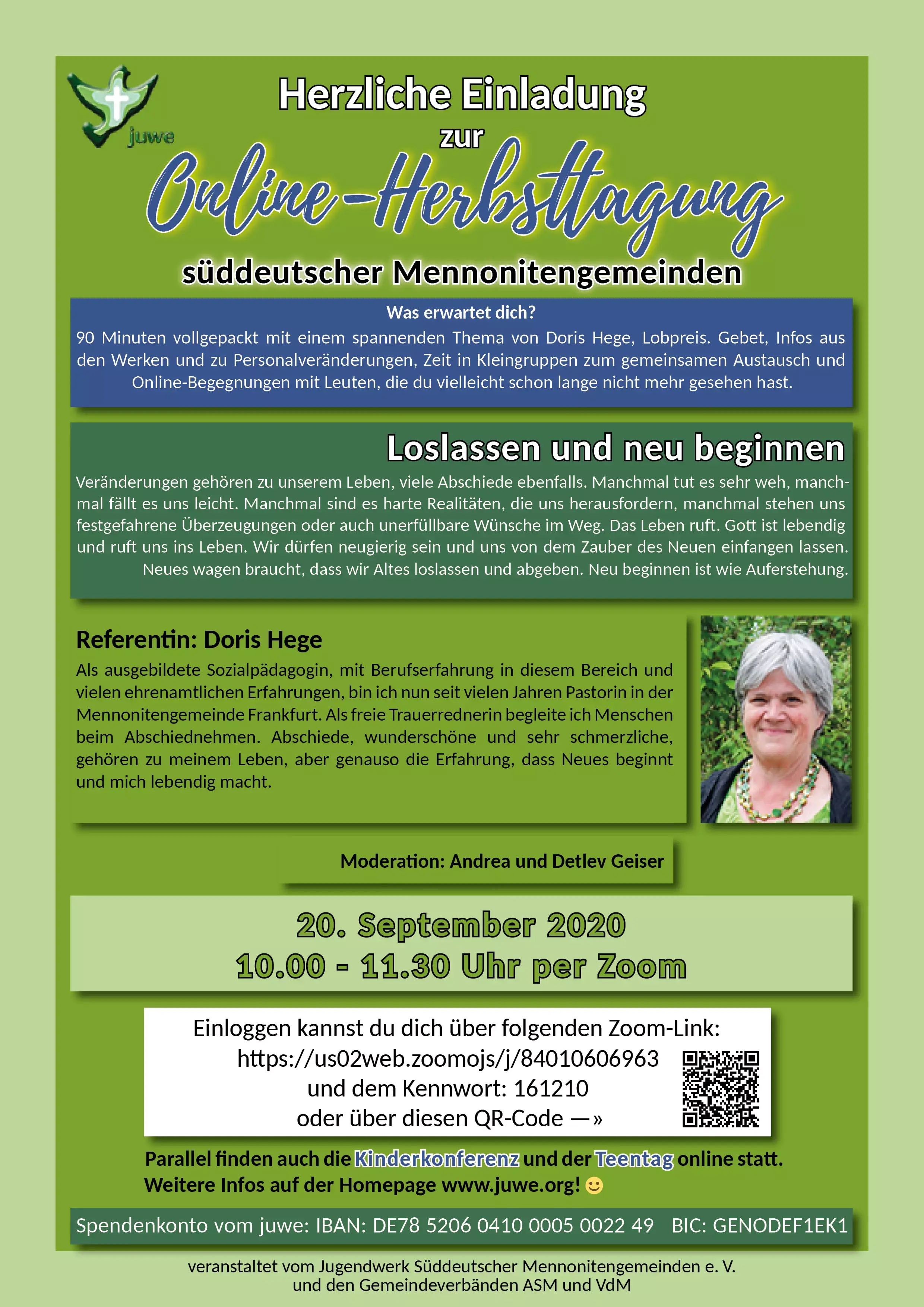 Herbsttagung Mennoniten
