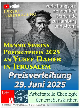 Menno-Simons-Predigtpreis Liveübertragung.