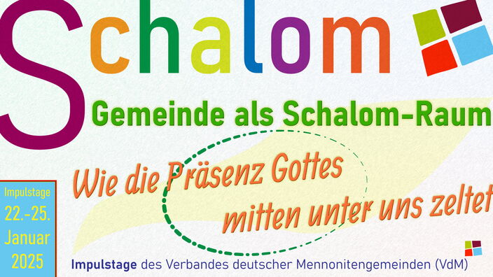 Impulstage Mennoniten Verband Schalom Impulstage Mennoniten Verband Schalom