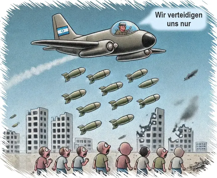 Wir verteidigen uns nur