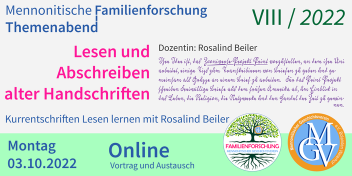 Kurrentschrift, alte Handschrift, Zooniverse-Projekt PRINT.