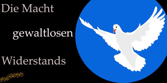 Macht gewaltlosen Widerstands, Ziviler Widerstand, auf Gewaltanwendung verzichtetn.