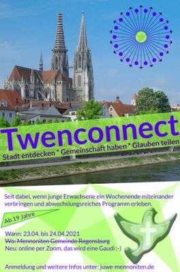 juwe Mennoniten Regensburg, Twenconnect, Jugendwerk Süddeutscher Mennonitengemeinden.