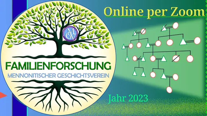 Mennonitische Familienforschung des Mennonitischen Geschichtsvereins 2023.
