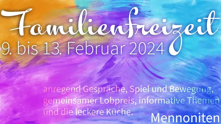 Familienfreizeit Mennoniten.