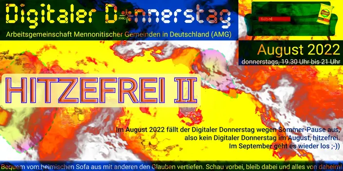Digitaler Abend, Digitaler Donnerstag, Erderschöpfungstag, Klimawandel – Lebenswandel.