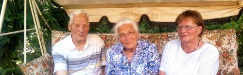 Renate und Gerhard Schmutz besuchten Else Biemann anlässlich Ihres 90. Geburtstags