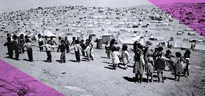 Marka refugee camp near Amman, Jordan