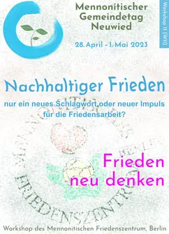 Nachhaltiger Frieden, Frieden neu denken. Gemeindetag 2023. Nachhaltiger Frieden, Frieden neu denken.  Gemeindetag 2023.