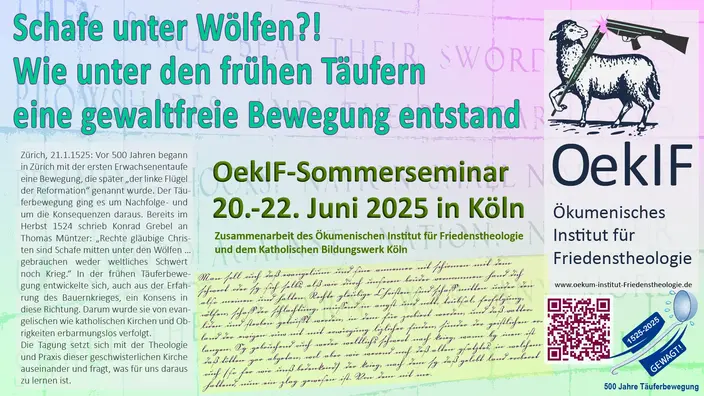 OekIF-Sommerseminar 2025, Täuferbewegung.