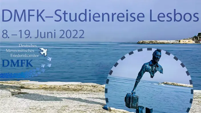 Community Peacemaker Teams (CPT), Mennonitisches Friedenskomitee DMFK, Lesbos Reise Studienreise.