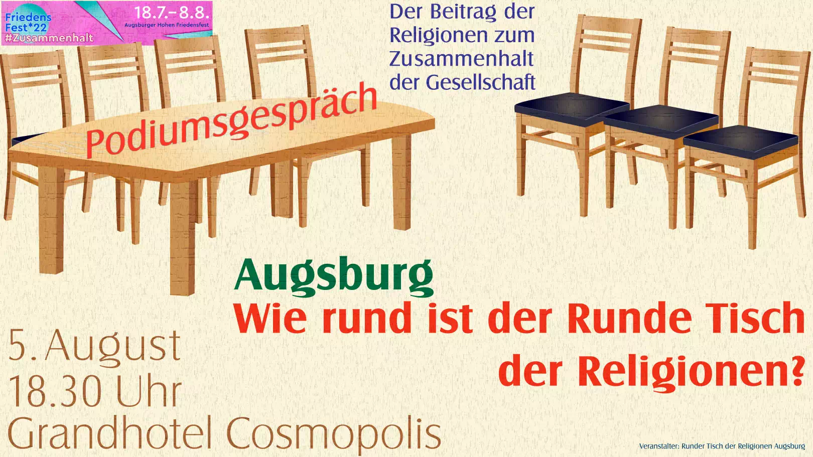 Runde Tisch der Religionen Augsburg