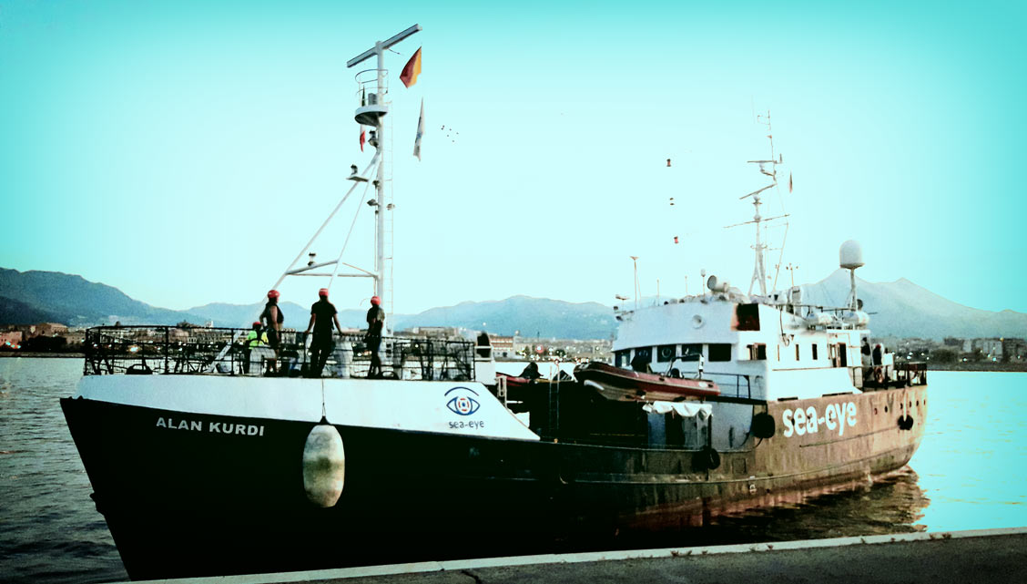 Sea-Eyes Rettungsschiff ALAN KURDI Palermo