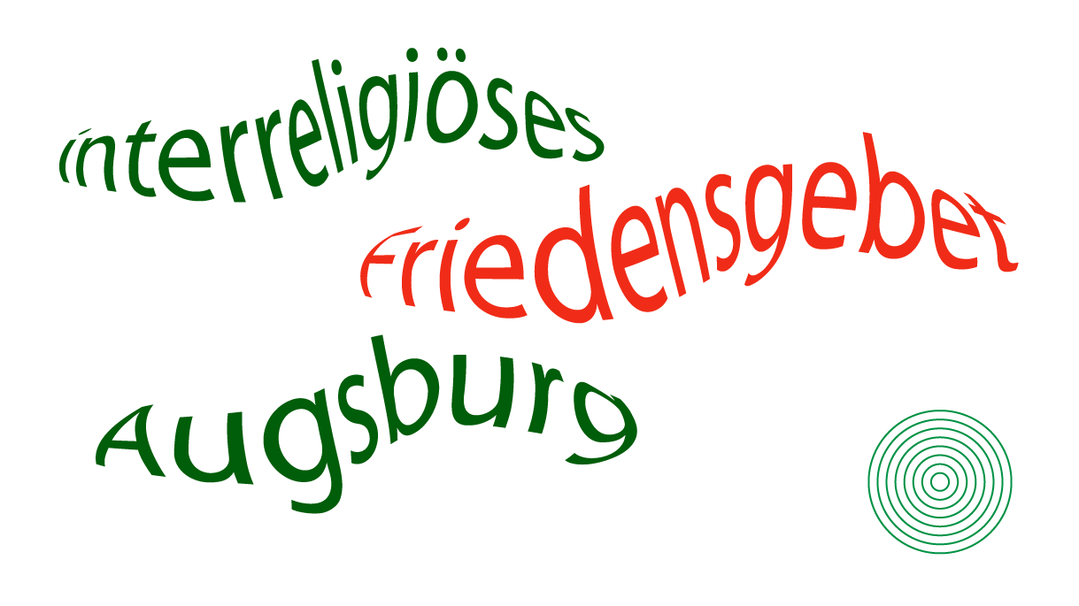 Interreligiöses Friedensgebet Augsburg Bayern, Gebet beten