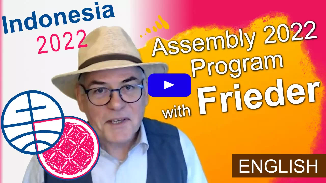 Assembly 2022 Mennonite World Confernence, with Frieder Boller