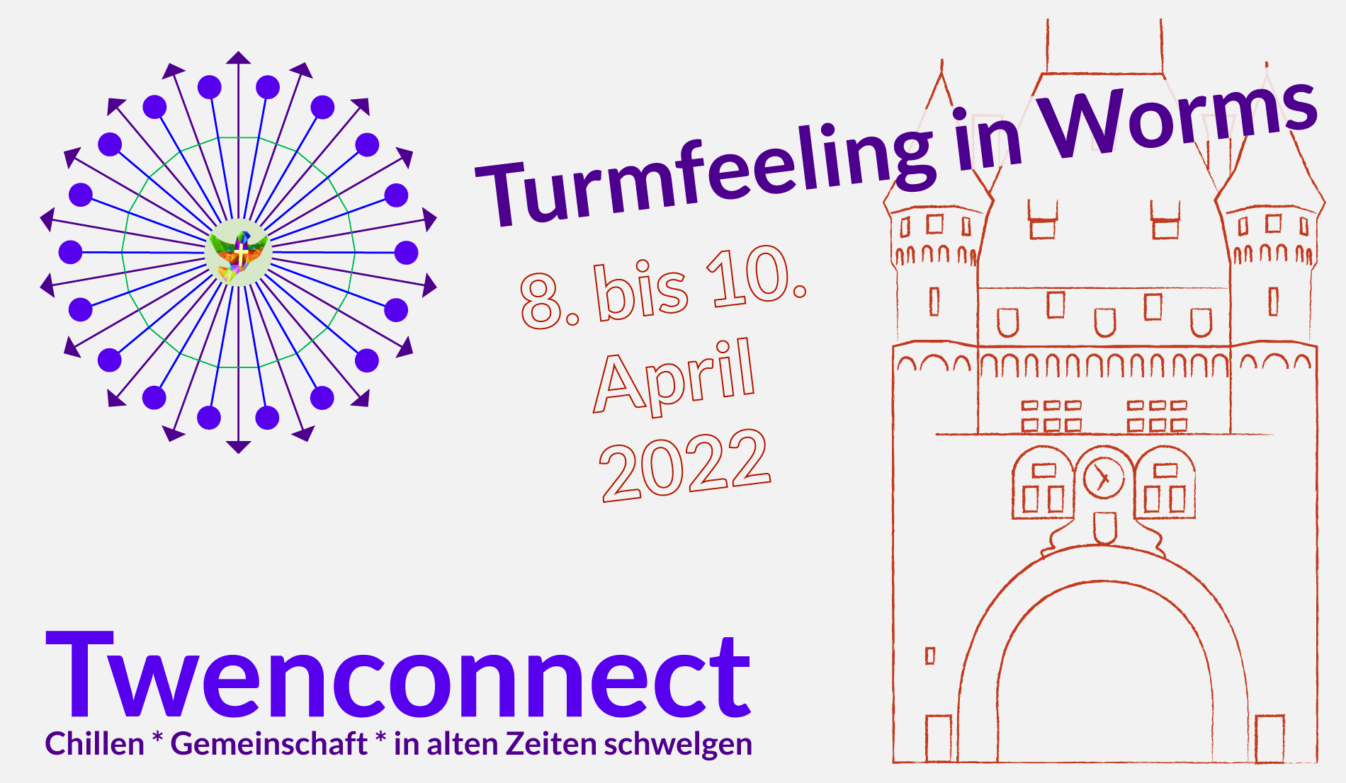 Twenconnect, Freizeit für junge Erwachsene ab 19,  des  Jugendwerk Süddeutscher Mennonitengemeinden e.V. (juwe)