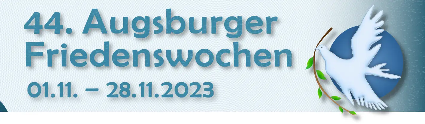 Augsburger Friedenswochen, Friedenswochen Augsburg 2023.