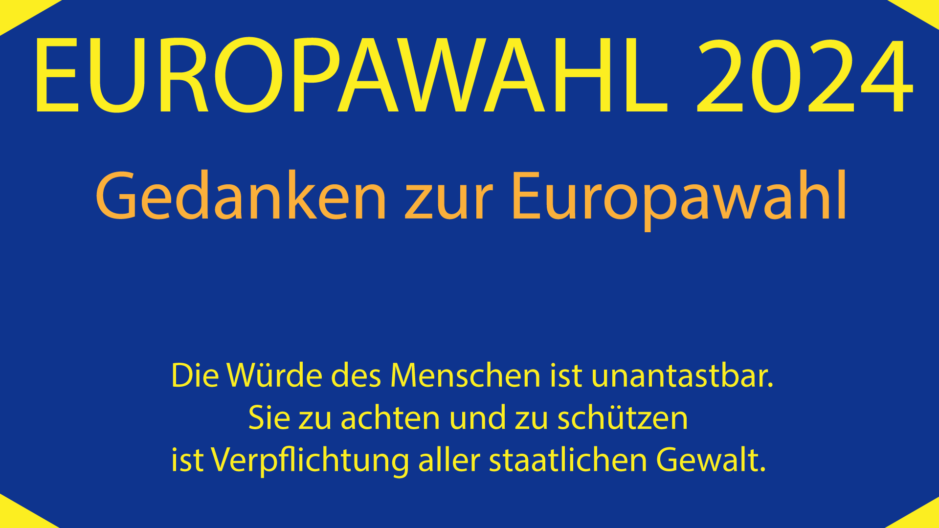 Europawahl 2024.