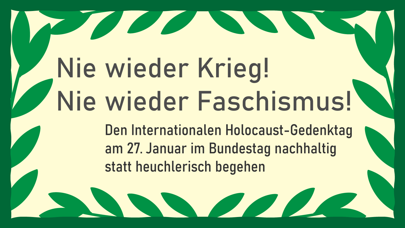 Gedenken an die Opfer des Nationalsozialismus im Bundestag