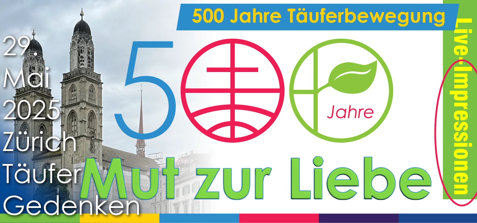 Täuferbewgung Täufergedenken Zürich. Täuferbewgung Täufergedenken Zürich.
