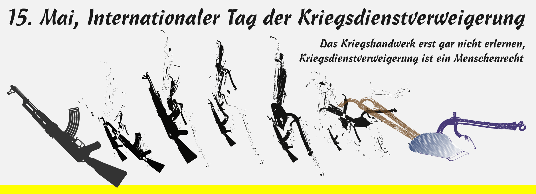 Internationaler Tag der Kriegsdienstverweigerung Internationaler Tag der Kriegsdienstverweigerung