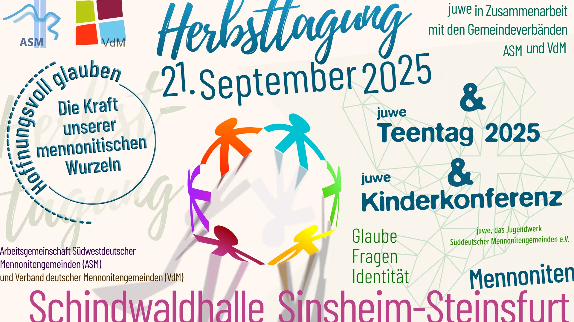 Herbsttagung Mennoniten mit Teentag und Kinderkonferenz 2025. Herbsttagung Mennoniten mit Teentag und Kinderkonferenz 2025.